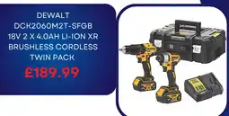Screwfix Dewalt DCK2060M2T-SFGB offer