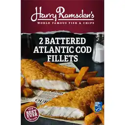 Iceland Harry Ramsden’s 2 Battered Atlantic Cod Fillets 300g offer