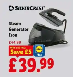 Lidl Silvercrest Steam Generator Iron offer