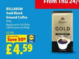 Lidl Bellarom Gold Blend Ground Coffee offer