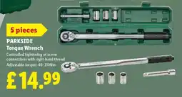 Lidl PARKSIDE Torque Wrench offer