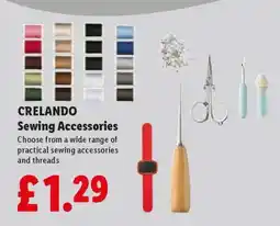 Lidl crelando Sewing Accessories offer