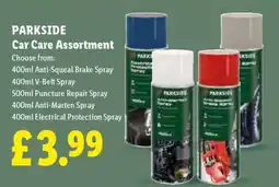 Lidl PARKSIDE Car Care Assortment offer