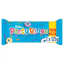 Iceland Fox's Party Rings 2 x 125g offer