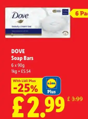 Dove Soap Bars