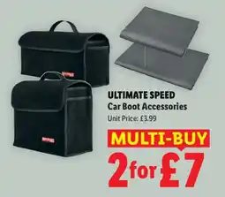 Lidl Ultimate Speed Car Boot Accessories offer