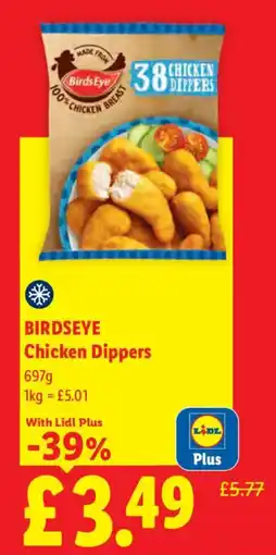 Lidl Birdseye chicken dippers offer