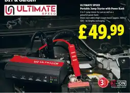 Lidl Ultimate Speed Portable Jump Starter with Power Bank offer