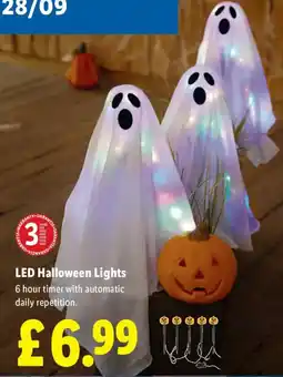Lidl Led Halloween Lights offer