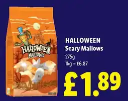 Lidl Halloween Scary Mallows offer