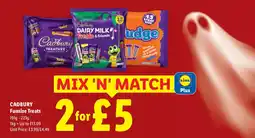 Lidl Cadbury Funsize Treats offer