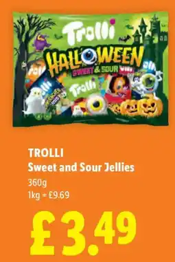 Lidl Trolli sweet and sour jellies offer