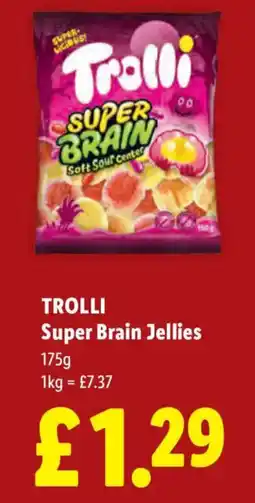 Lidl Trolli super brain jellies offer