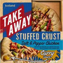 Iceland Iceland Take Away Stuffed Crust Salt & Pepper Chicken 500g offer