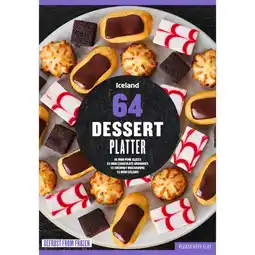 Iceland Iceland 64 (approx) Dessert Platter 739g offer