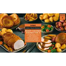 Iceland Iceland Roast Chicken Dinner For 4 4.308kg offer