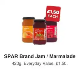 Spar Spar brand jam / marmalade offer