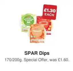 Spar Spar dips offer