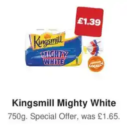 Spar Kingsmill mighty white offer