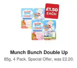 Spar Munch Bunch Double Up offer