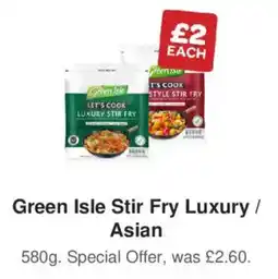 Spar Green Isle stir fry luxury / asian offer