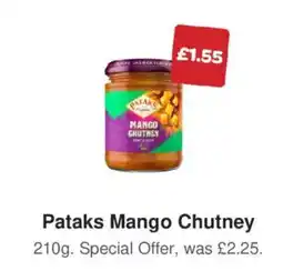 Spar Pataks mango chutney offer