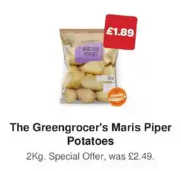 Spar The Greengrocer's Maris Piper Potatoes offer