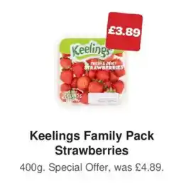 Spar Keelings strawberries offer