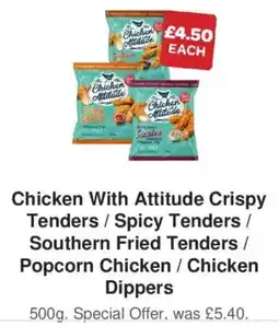 Spar Chicken With Attitude Crispy Tenders offer