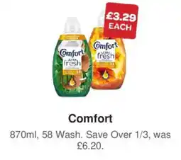 Spar Comfort ultra fresh offer