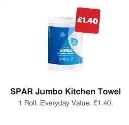 Spar Spar jumbo kitchen towel offer