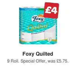 Spar Foxy Quilted offer