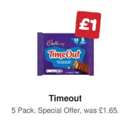 Spar Cadbury timeout offer
