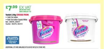 Costco Vanish 2.4kg offer