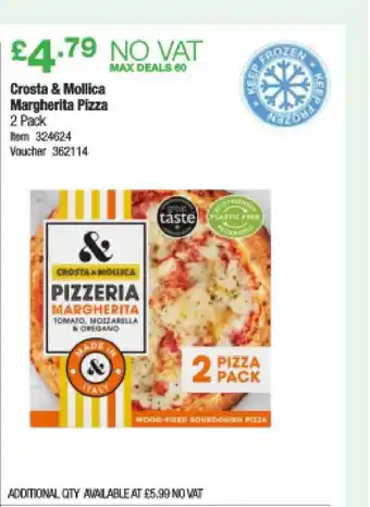 Crosta Mollica Margherita Pizza