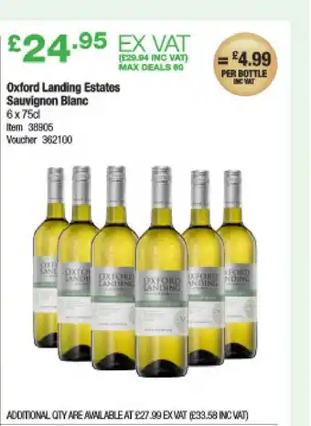 Costco Oxford Landing Estates Sauvignon Blanc offer