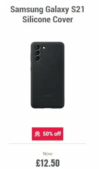 Carphone Warehouse Samsung Galaxy S21 Silicone Cover offer