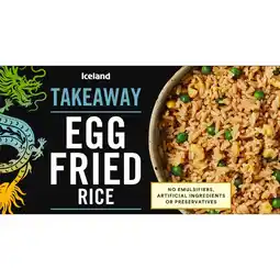 Iceland Iceland Egg Fried Rice 350g offer