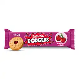 Iceland Jammie Dodgers Cherry Flavour Biscuits 140g offer