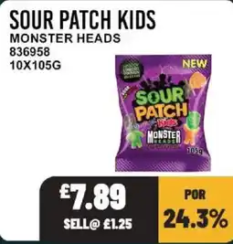 Bestway Sour Patch Kids Monster Heads offer