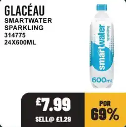 Bestway Glacéau smartwater sparkling offer