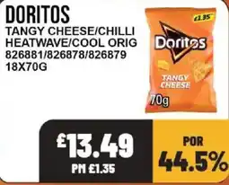 Bestway Doritos tangy cheese/chilli heatwave/cool orig offer