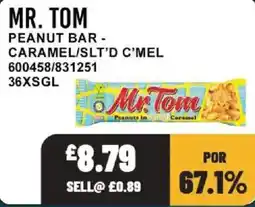 Bestway Mr. Tom peanut bar offer