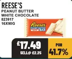 Bestway Reese's peanut butter white chocolate offer