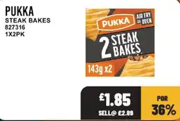 Bestway Pukka steak bakes offer