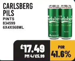 Bestway Carlsberg pils offer