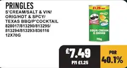 Bestway Pringles offer