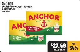 Bestway Anchor salted/unsalted butter offer