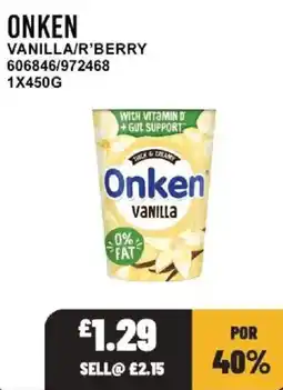 Bestway Onken vanilla offer