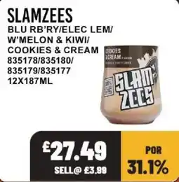 Bestway Slamzees cookies & cream offer